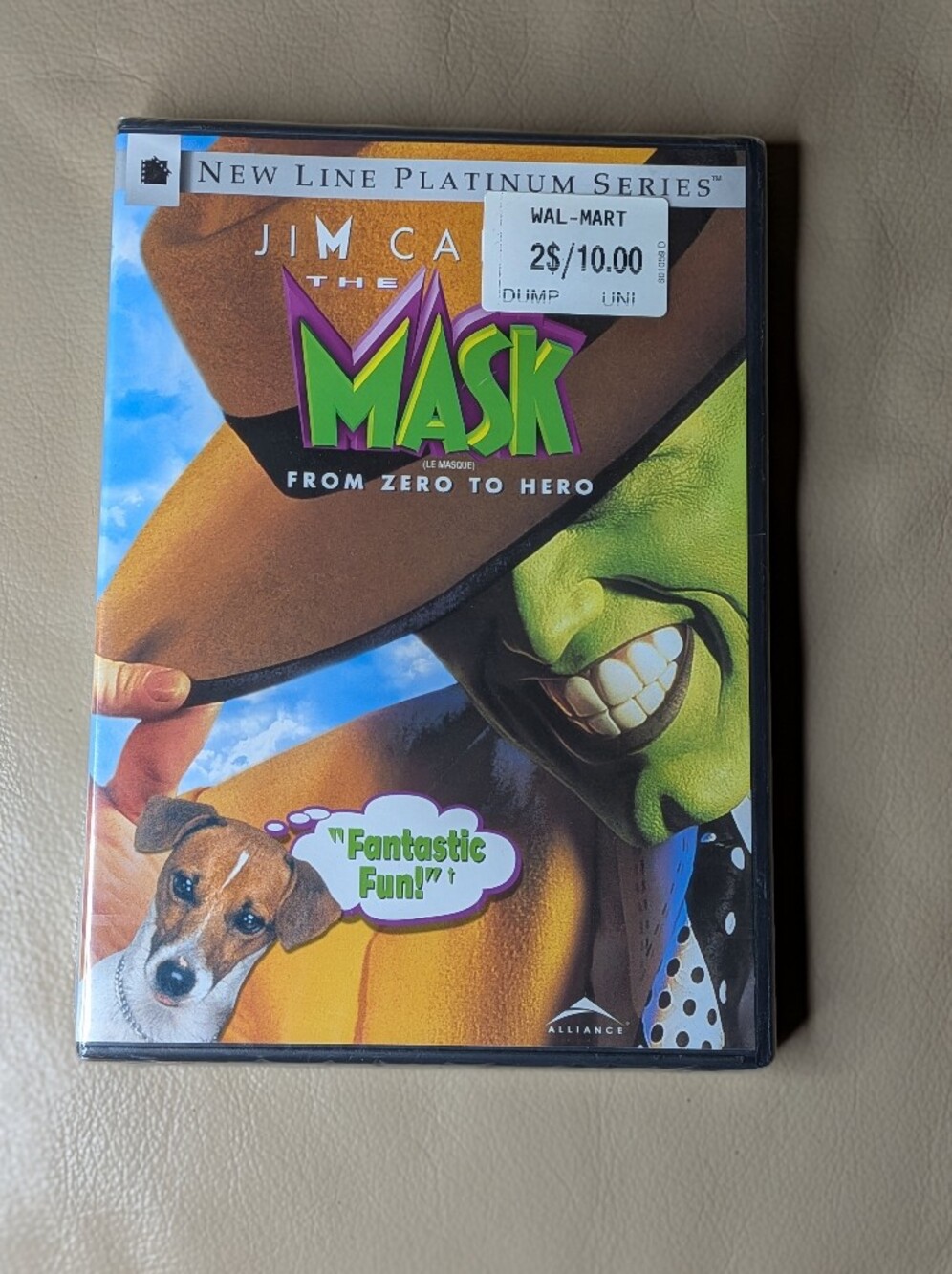 The Mask DVD - Jim Carrey NEW/Sealed